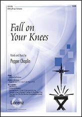 Fall on Your Knees SATB choral sheet music cover